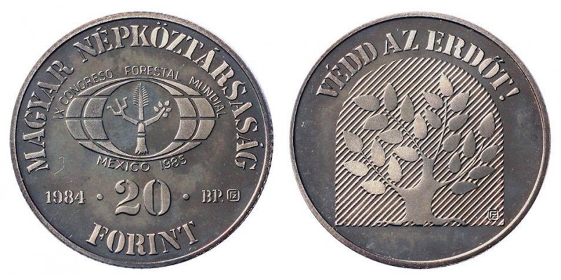 20 forint FAO 1984 PP
